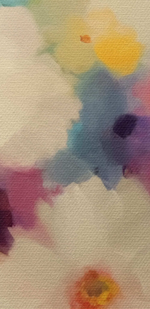 Painting of flowers Painting of flowers