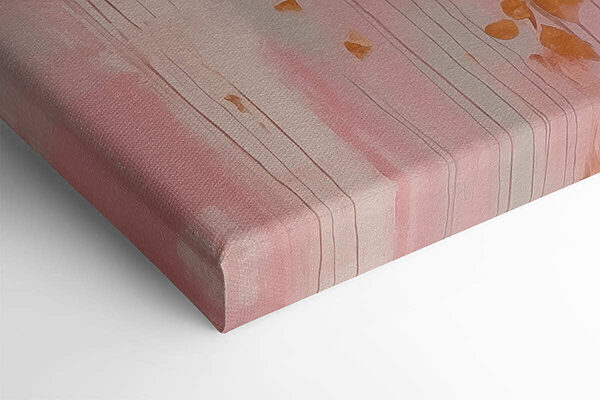 Painting of pink flowers