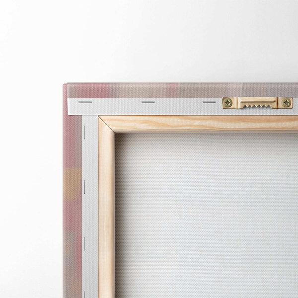 Painting of pink flowers