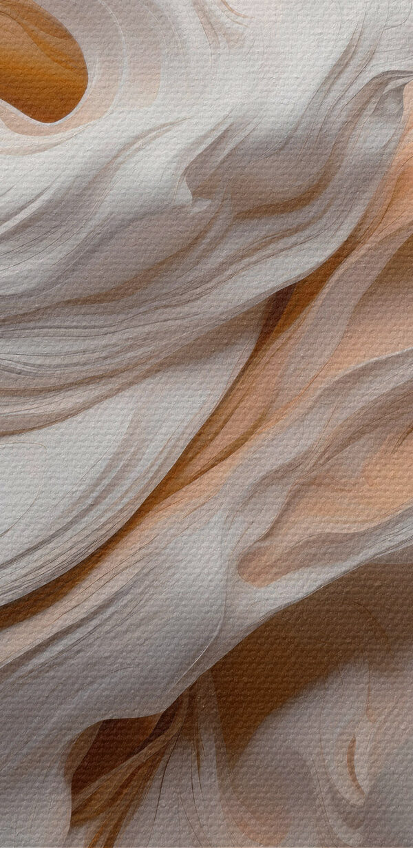 Wellen aus Creme und zartem Beige Wellen aus Creme und zartem Beige
