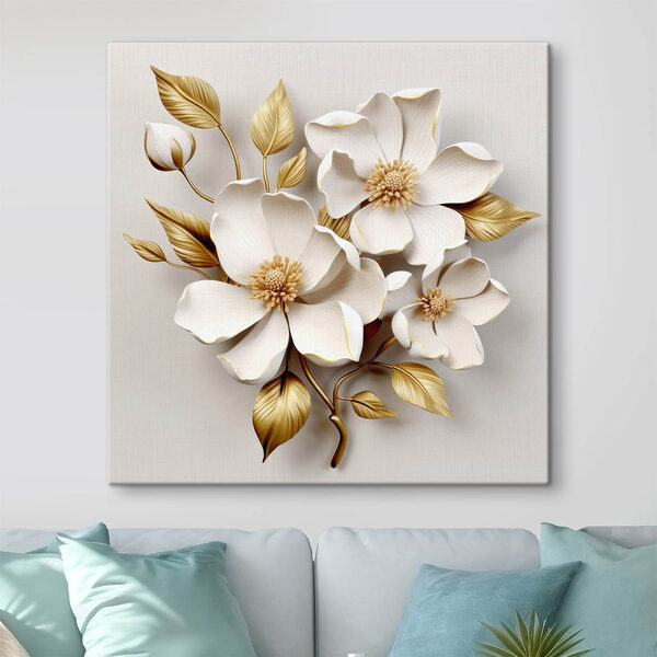 Elegantes florales Design mit zarten Texturen Elegantes florales Design mit zarten Texturen