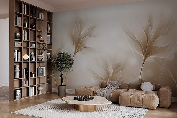 Delicate petals in soft tones