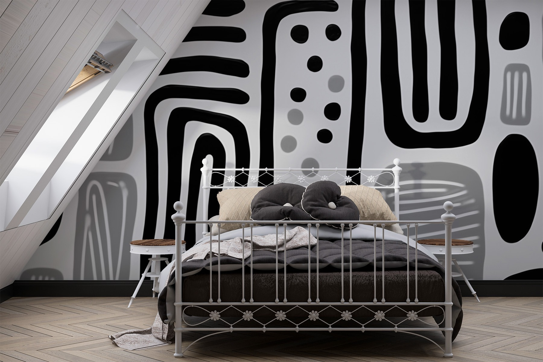 Black and white pattern