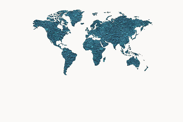 Karte der Welt Karte der Welt