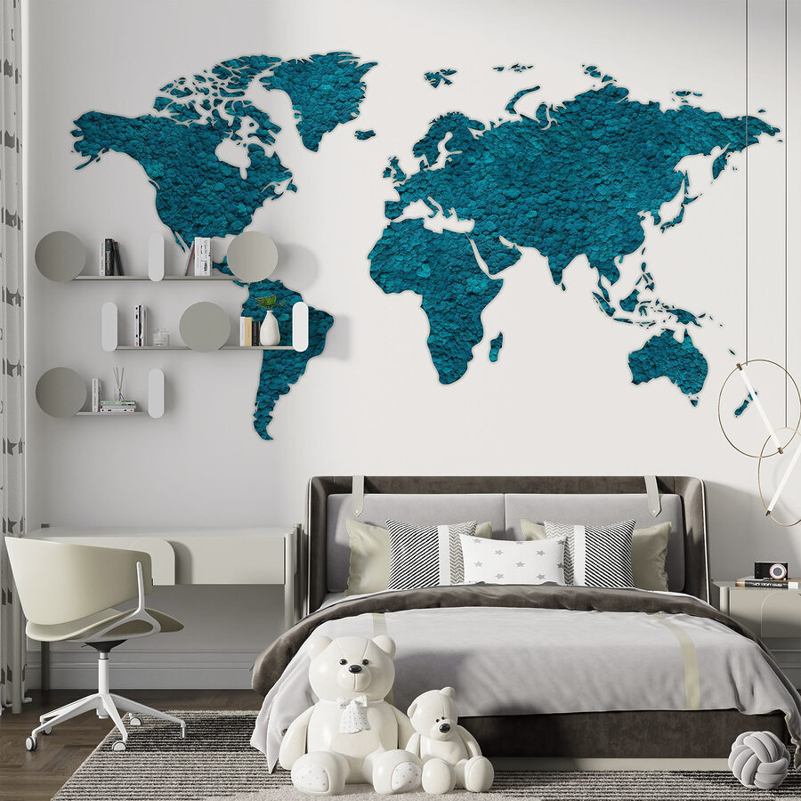 Karte der Welt