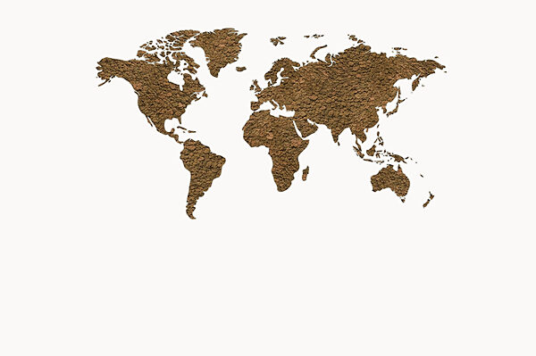 Karte der Welt Karte der Welt