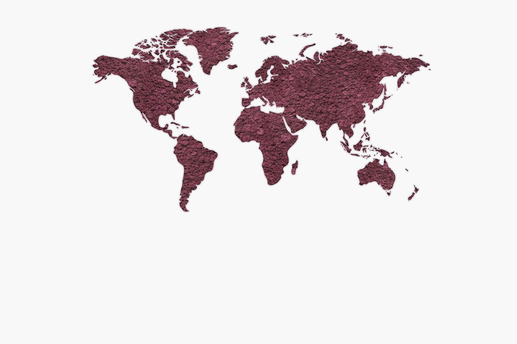 Karte der Welt Karte der Welt