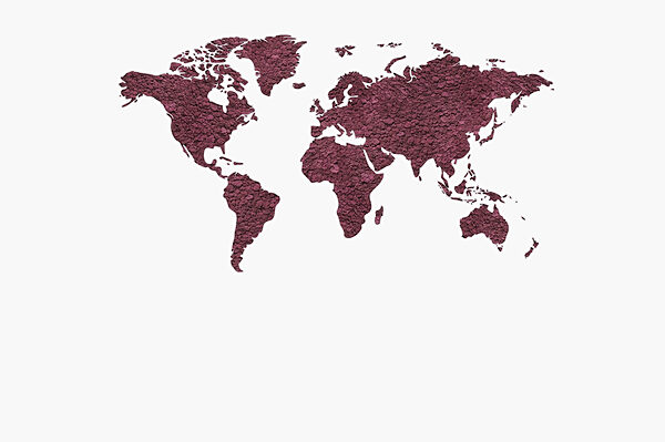 Karte der Welt Karte der Welt