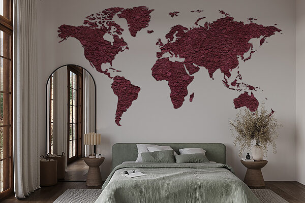 Karte der Welt Karte der Welt