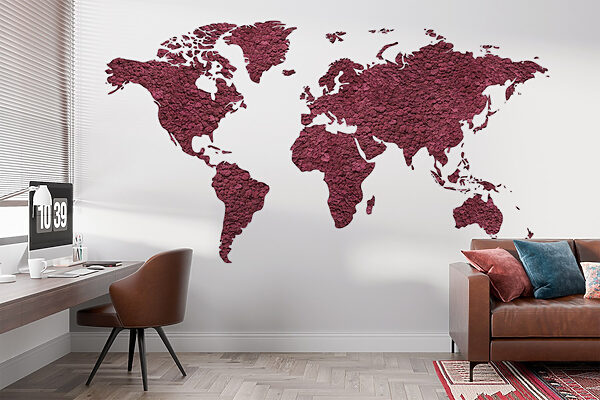 Karte der Welt Karte der Welt