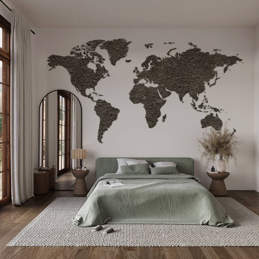 Karte der Welt