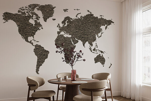 Karte der Welt Karte der Welt