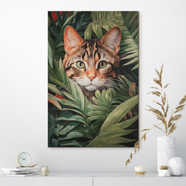 Katze im Dschungel Katze im Dschungel