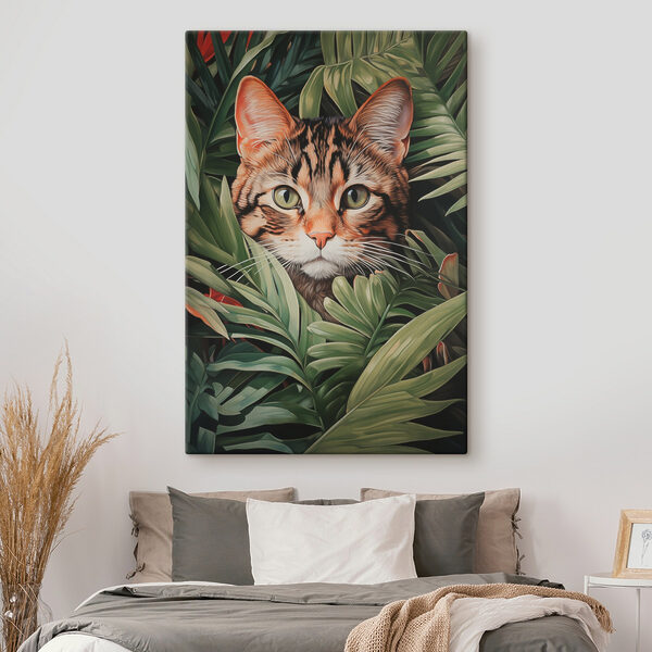 Katze im Dschungel Katze im Dschungel