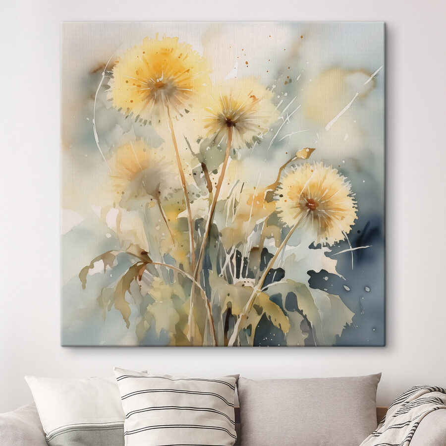 Aquarell von Blumen