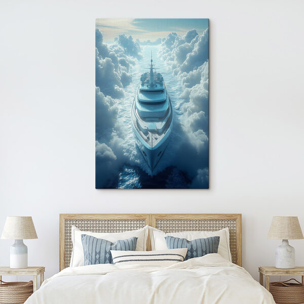 Schiff in den Wolken Schiff in den Wolken