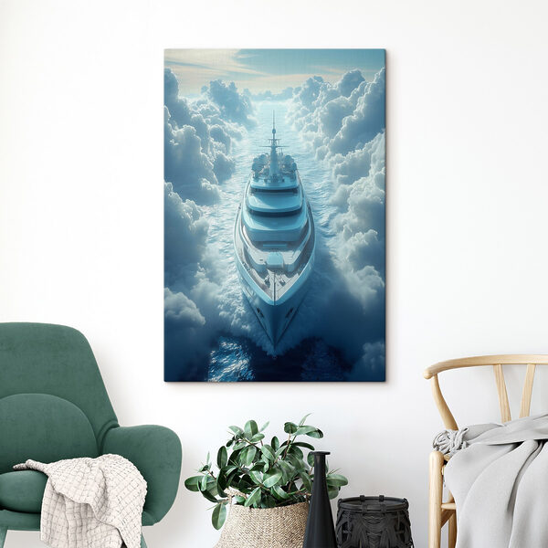 Schiff in den Wolken Schiff in den Wolken