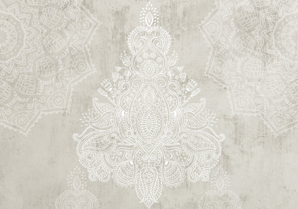 White and grey patterned background