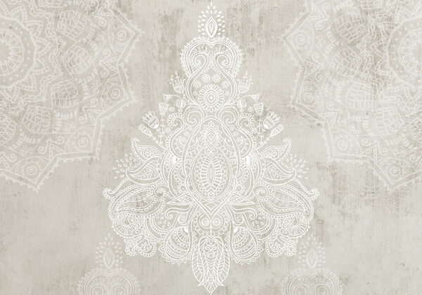 White and grey patterned background