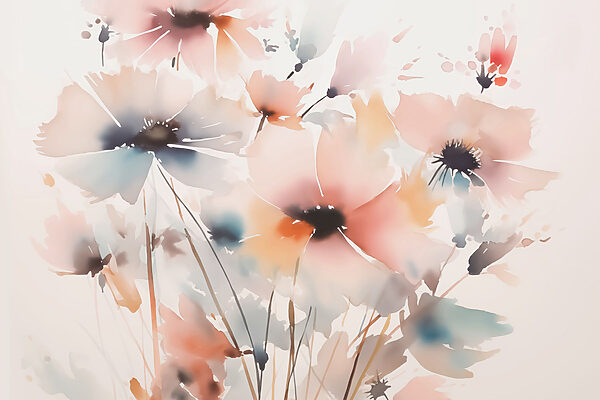 Malerei von Blumen Malerei von Blumen