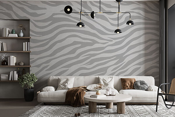 Dynamisches graues Wellenmusterdesign. Dynamisches graues Wellenmusterdesign.