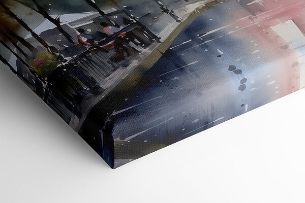 Watercolor of a tower