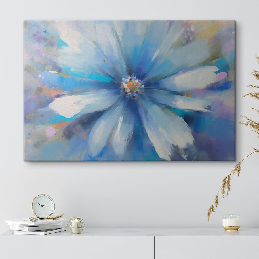 Zarte Töne einer blühenden Blume