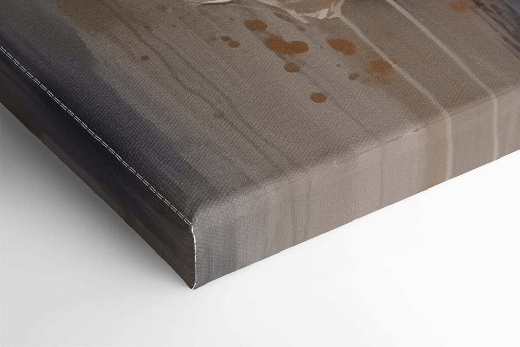 Painting of flowers on a grey background Painting of flowers on a grey background