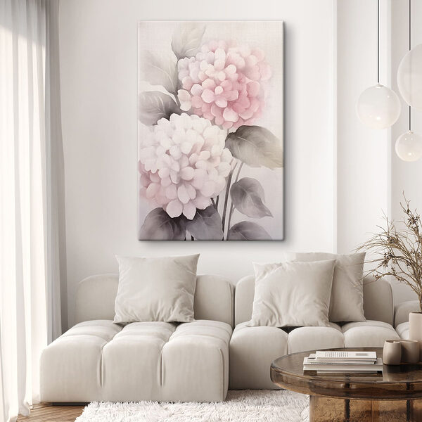 Wandbilder Gemälde mit rosa Blumen (Artikelnummer: s42348) Wandbilder Wandbilder Gemälde mit rosa Blumen (Artikelnummer: s42348)