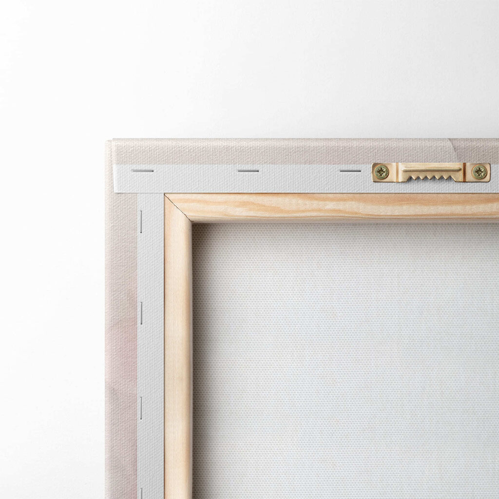 Painting of pink flowers Painting of pink flowers