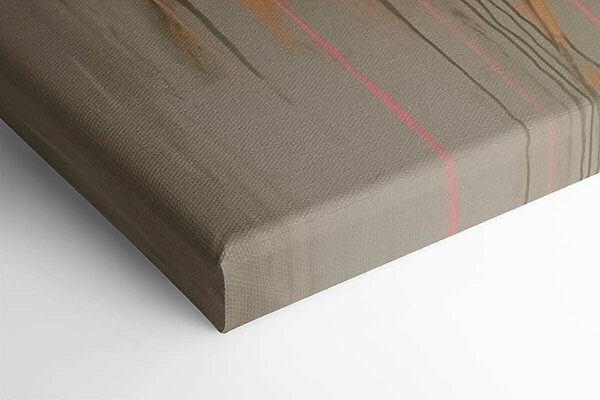 Painting of pink flowers