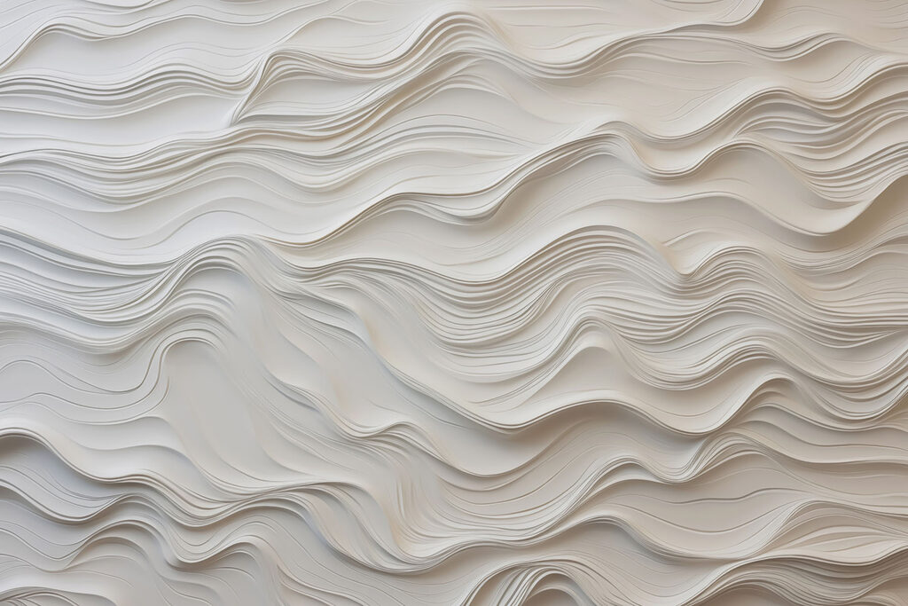 Aus einer Wand ausgeschnittenes weißes Papier Aus einer Wand ausgeschnittenes weißes Papier