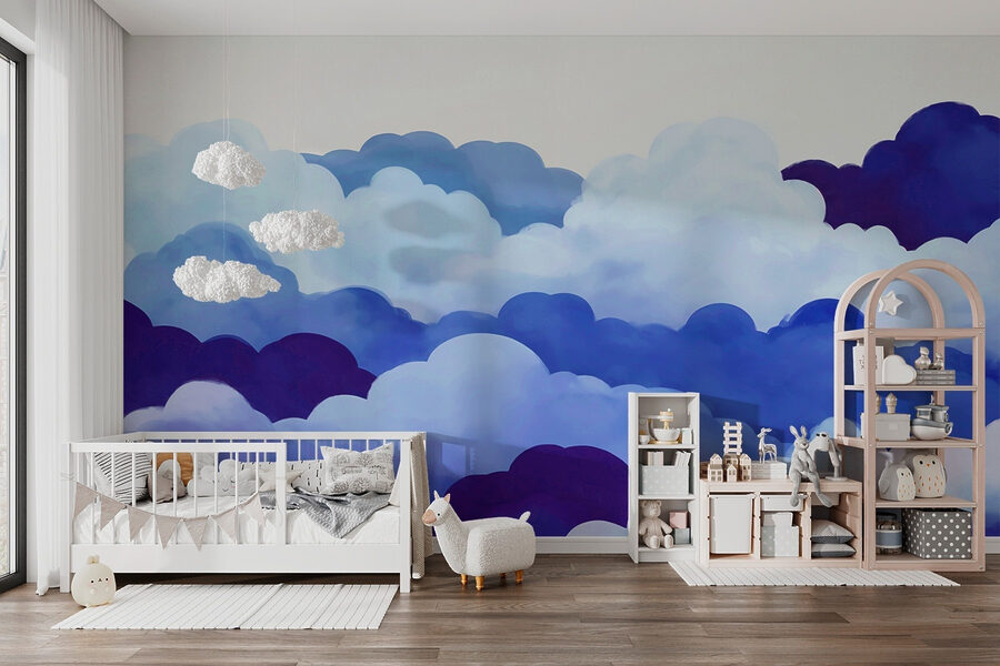 Gruppe von Wolken am Himmel