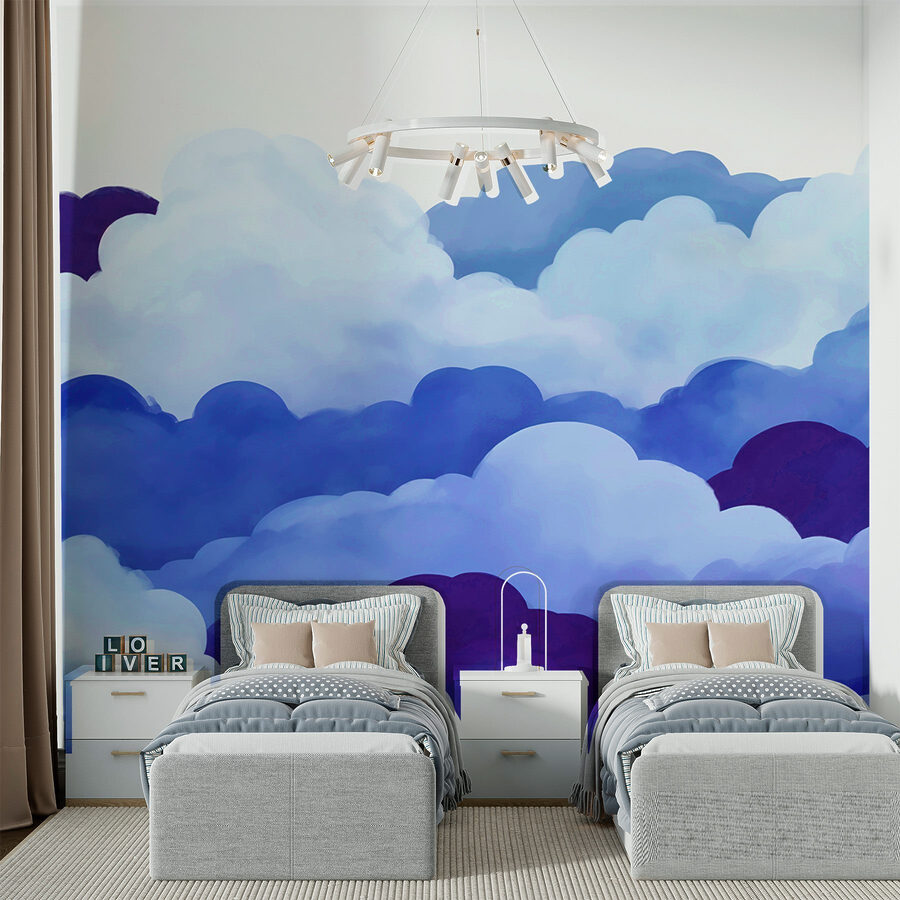 Gruppe von Wolken am Himmel