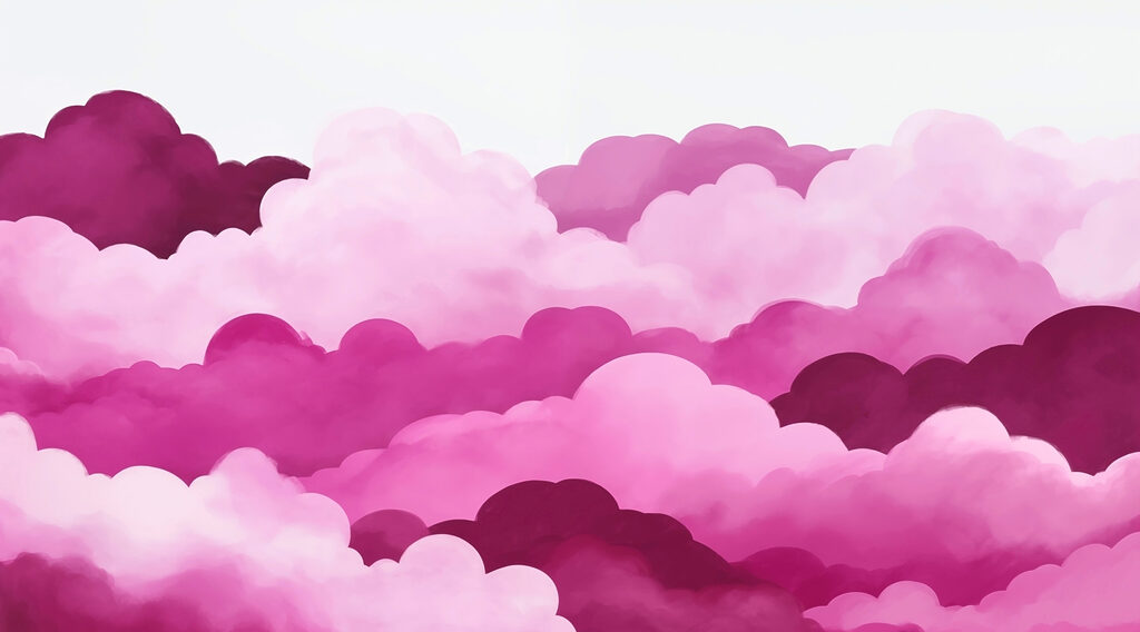 Rosa Wolken am Himmel Rosa Wolken am Himmel