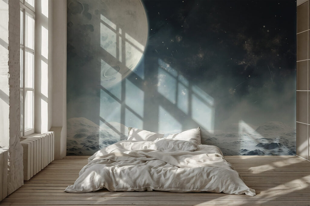 Moon in the sky