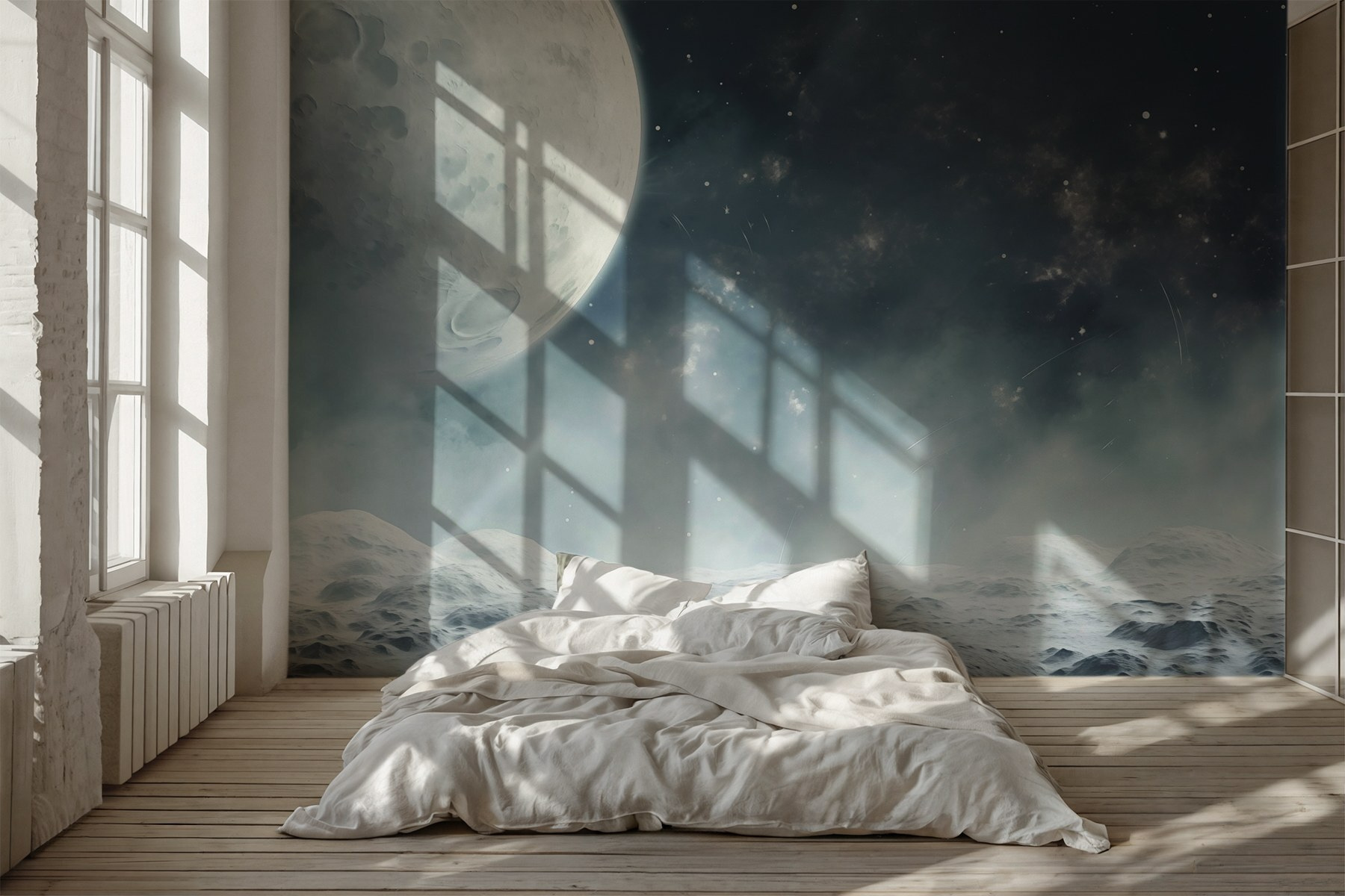 Moon in the sky