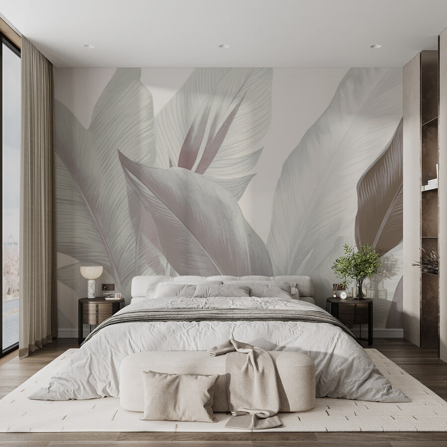 Soft foliage in muted tones Soft foliage in muted tones