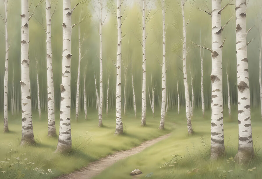 Pfad durch einen Wald