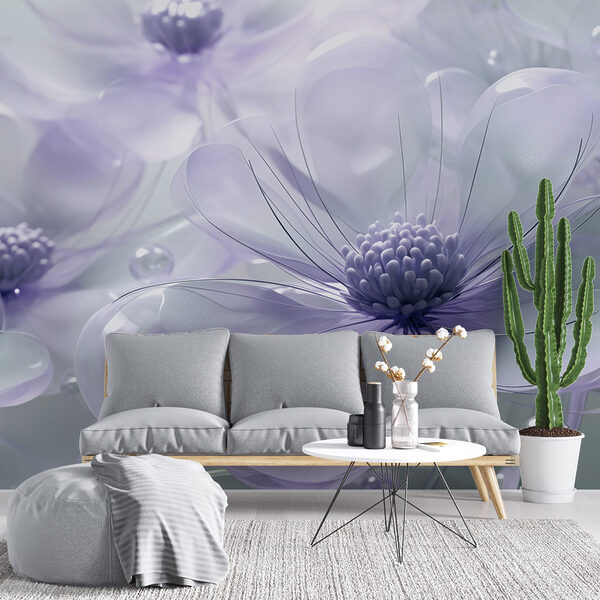 Zarte Blüten in sanften Pastelltönen Zarte Blüten in sanften Pastelltönen