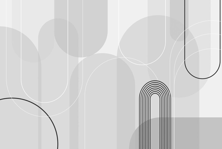 Graues und schwarzes Design