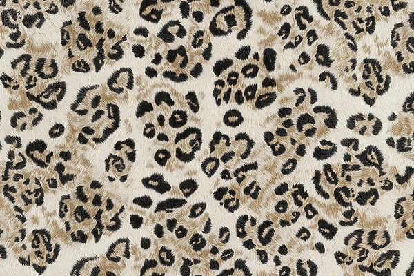 Wilde Muster auf weicher Felltextur. Wilde Muster auf weicher Felltextur.