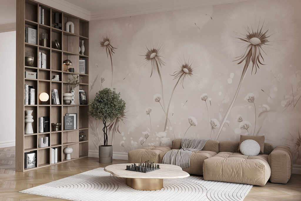 Delicate dandelion dreams in bloom