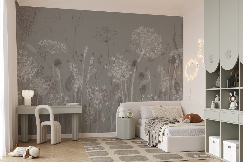 Whimsical floral bouquet in muted tones Whimsical floral bouquet in muted tones