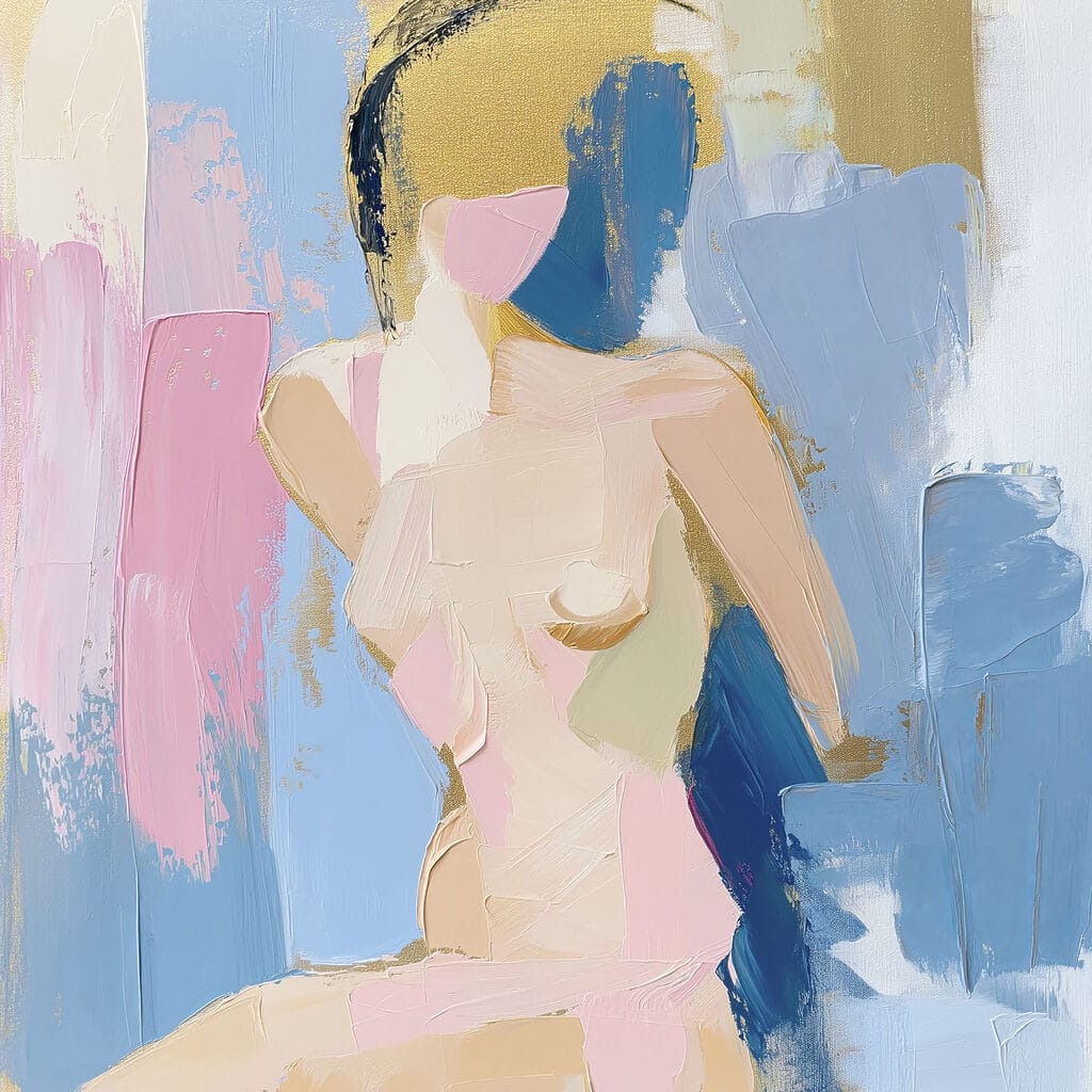 Painting of a woman Painting of a woman