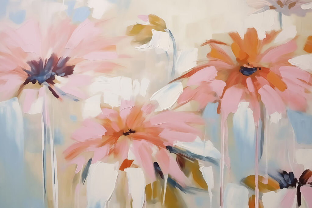 Malerei von Blumen Malerei von Blumen