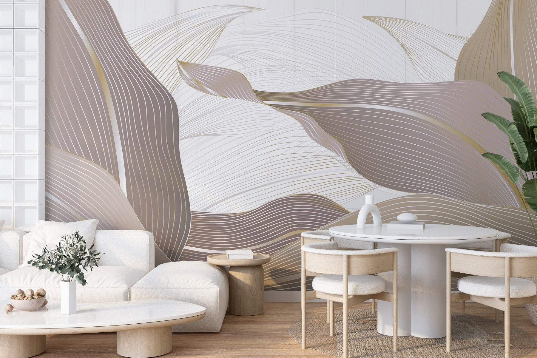 Flowing Lines and Soft Colors Flowing Lines and Soft Colors