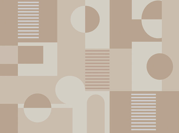 Muster aus geometrischen Formen Muster aus geometrischen Formen