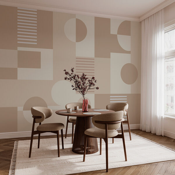 Muster aus geometrischen Formen Muster aus geometrischen Formen