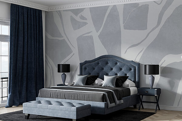 White and grey pattern
